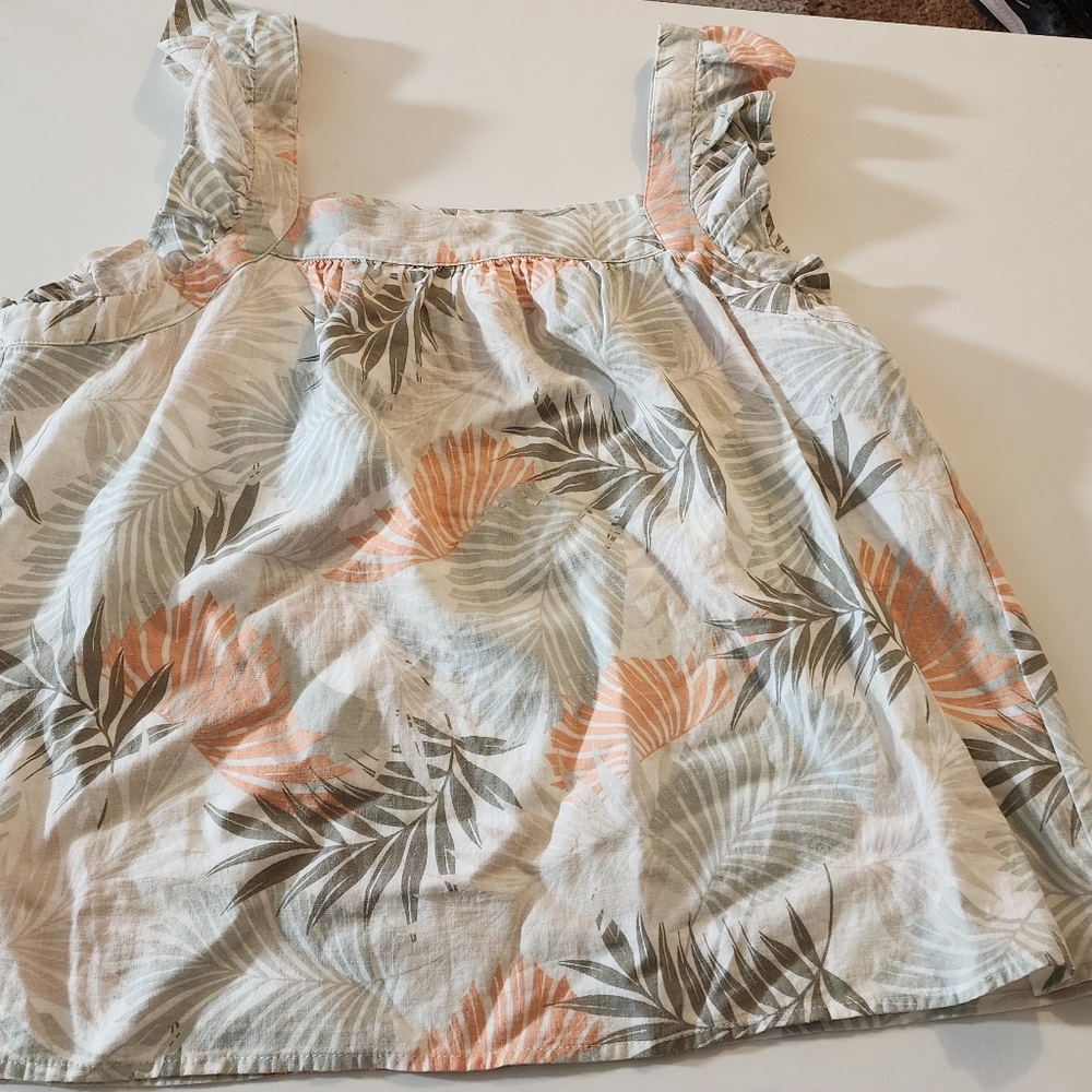 Ecothreads tank top seagrass combo